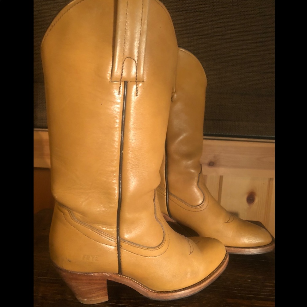 VTG Frye cowgirl boots size 6.5